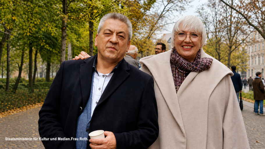 Josef-Tino Schneeberger. Claudia Rot.